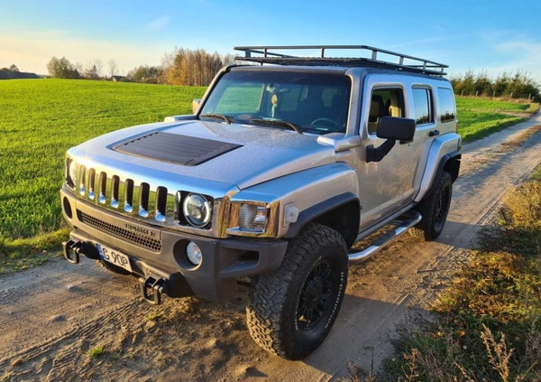 Hummer H3 cena 54000 przebieg: 254500, rok produkcji 2006 z Nowy Targ małe 79